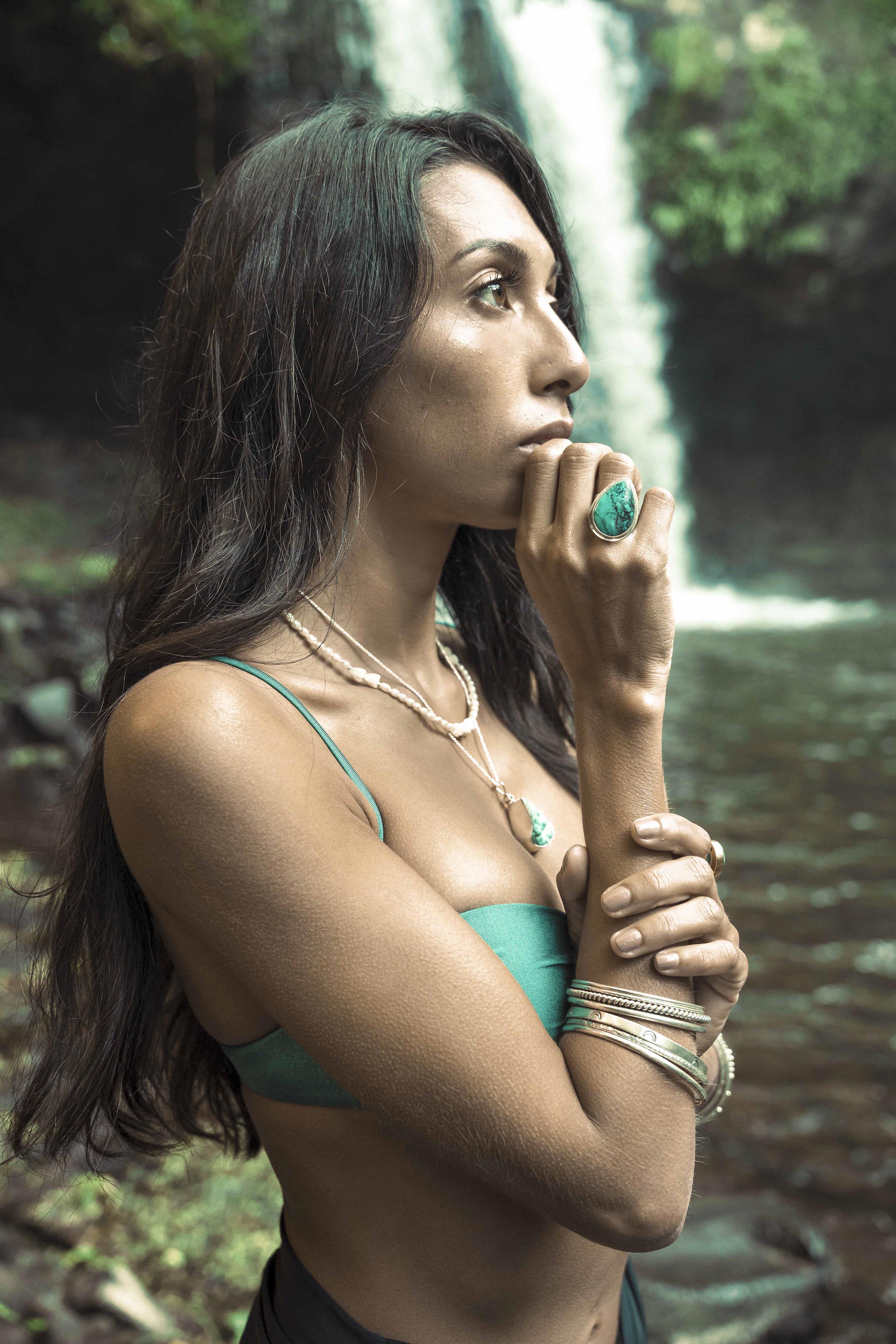 VENUS RING: Australian Chrysocolla