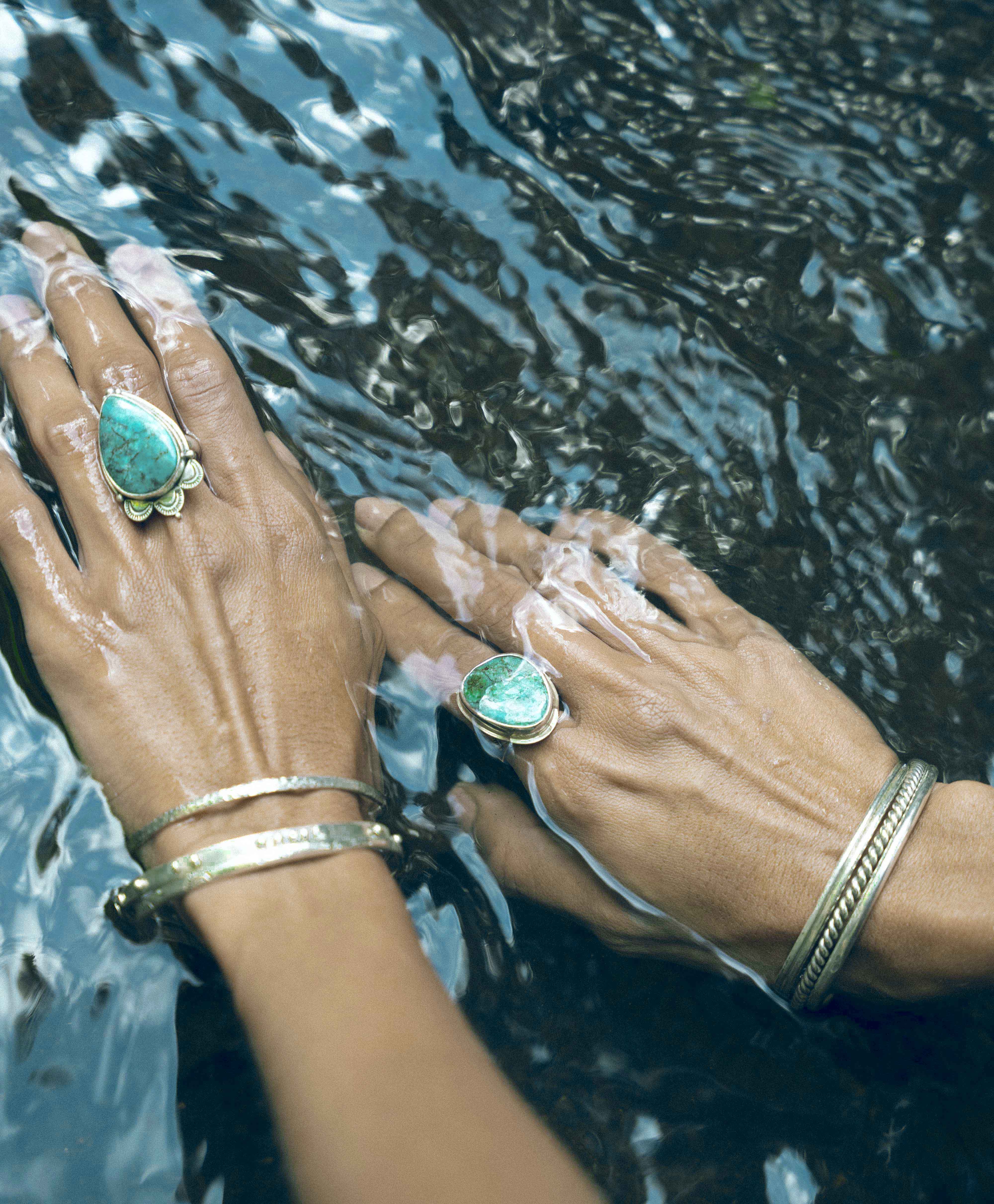 VENUS RING: Australian Chrysocolla