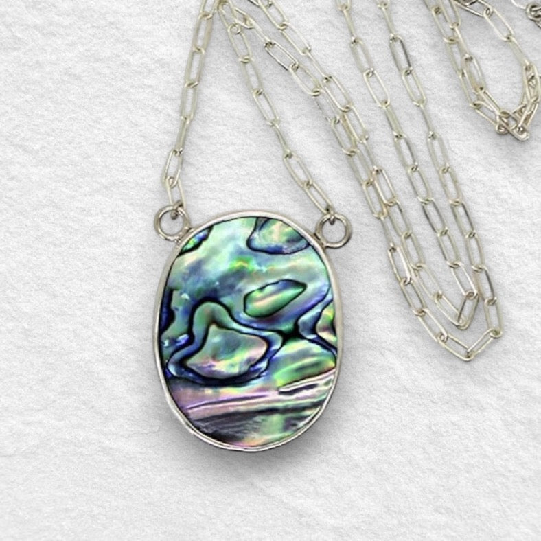 ALCHEMY NECKPIECE: Paua Shell