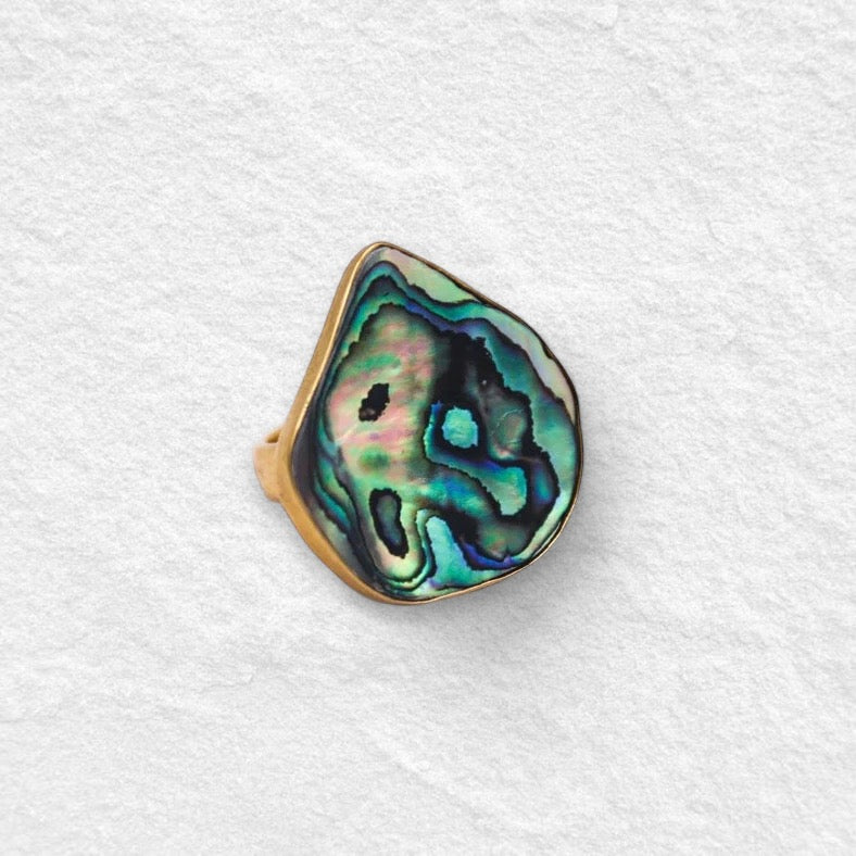 ALCHEMY RING: Paua Shell